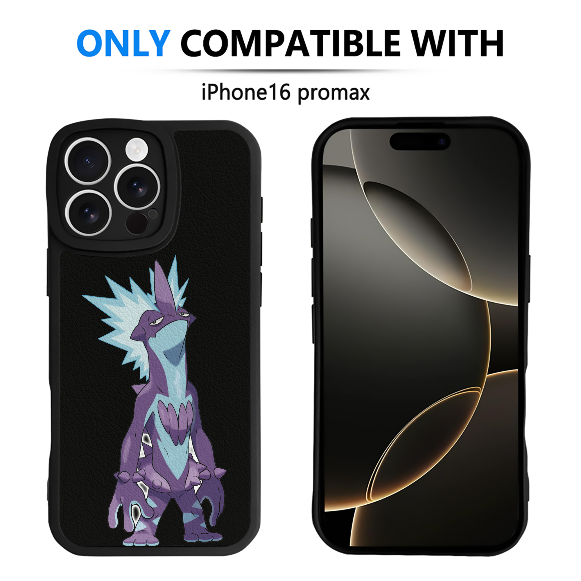 （画像用） ポケットモンスター Pokémon 【iPhone 16シリーズ対応】シリコンスマホケース（レザー調） 材質：シリコン